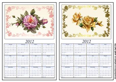 Rose Calendars