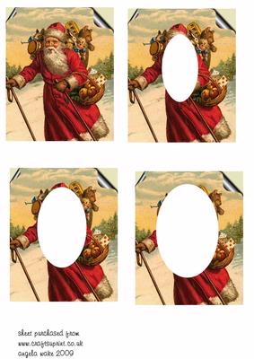 Santa on a Mission for Christmas Day