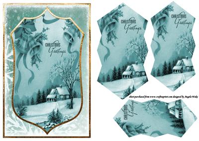 Winter Evening Card Front