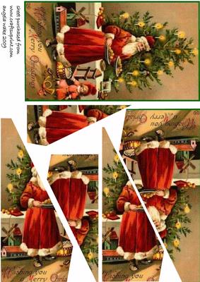 Santa Serving Treats