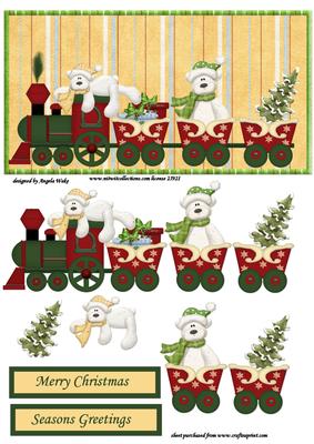 Christmas Train to Bear Land