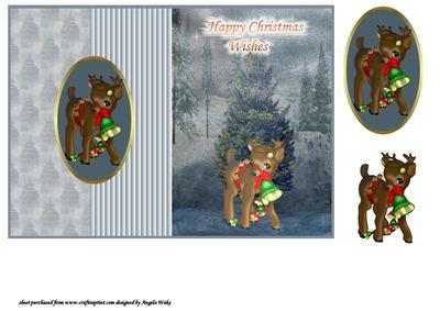Santa is Late for His Reindeer