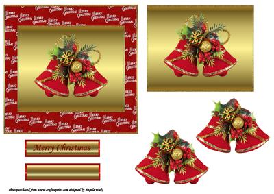 Red Christmas Bells