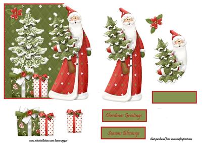 Santa Has Picked His Tree