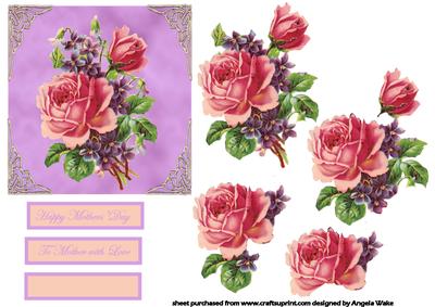 Pink Roses for Mum