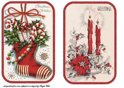 Stockings and Christmas Candles