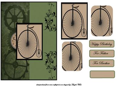 Reflections of the Past Again, Penny Farthing
