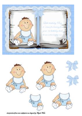 Baby Boy 1st Birthday