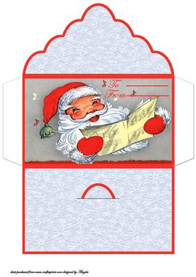 Santa Money Wallet