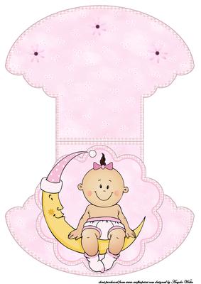 Moon Baby Wobble Card