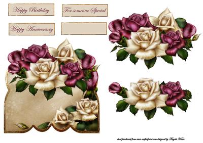 Antigue Roses Over the Edge
