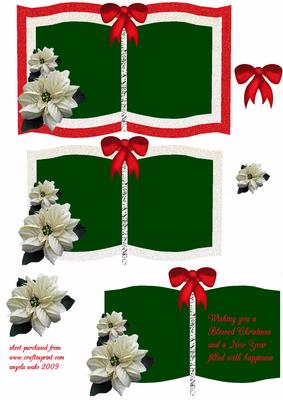 White Poinsettia Flower