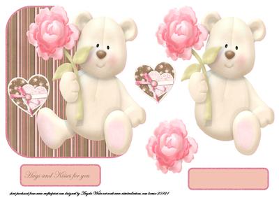 Rose and Bear Hugs