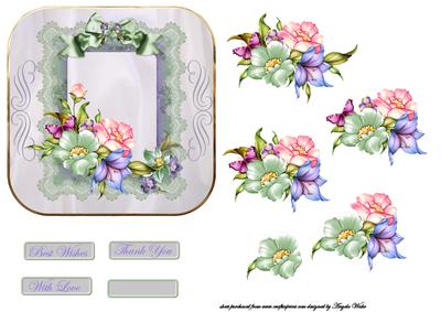 Flowers and Lace Step by Step