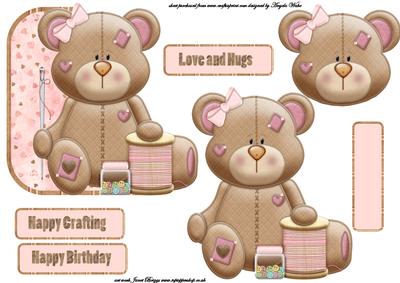 Stitchy Bear, Over the Edge