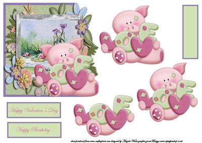 Love Piglet in the Woods
