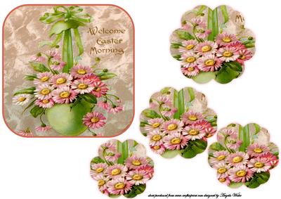 Vintage Easter Daisy