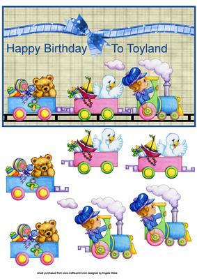Birthday Train Trip to Toyland