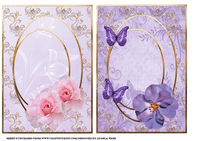 Floral Card Fronts