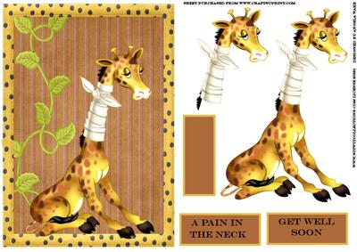 Giraffe Pain in the Neck