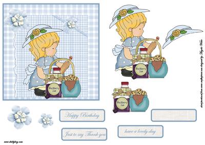 Scones, Jam and Cream, Little Girl