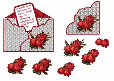 Roses and Romance with Scallops