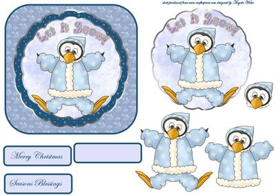 Penguin Let It Snow
