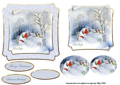 Vintage Christmas Silent Night