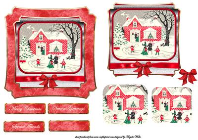 Vintage Special Friends at Christmas
