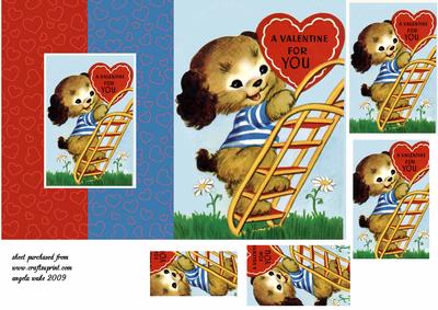 A Pup with Lots of Hearts for You