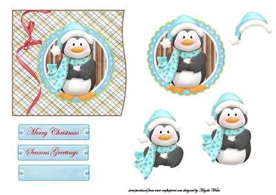 Penguin Card Front