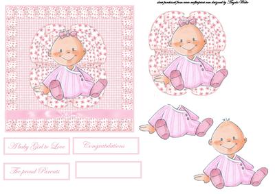 A Baby Girl in the Pink
