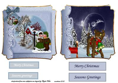 Carol Singer and Reindeer
