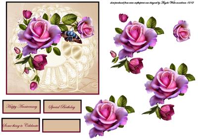 Purple Rose to Celebrate