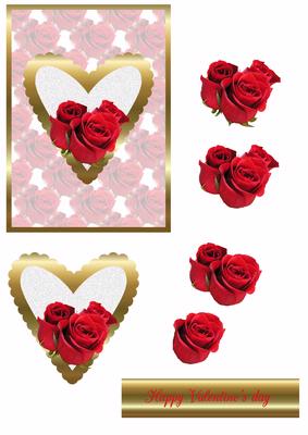 For My Valentine Red Roses