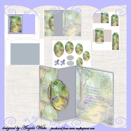 Bluebell Wood, No Hole Fold Back