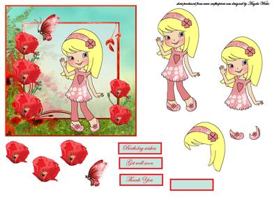 Annabell in the Poppy Fields