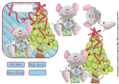 Christmas Tree and Mouse