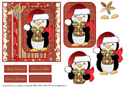 Penguin at Christmas