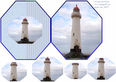 Lighthouse and Blue Skies