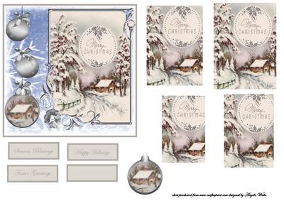Vintage Christmas Farmhouse