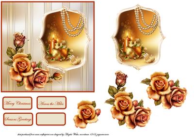 Roses, Candles and Ornaments