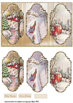 Vintage Christmas Travel
