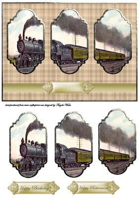 Vintage Steam Train