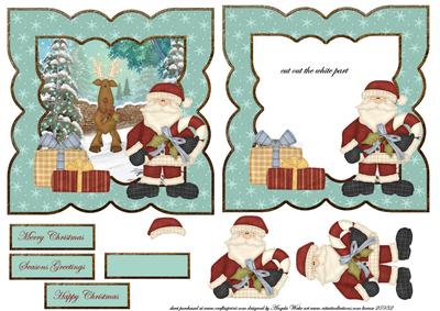 Santa with Gifts