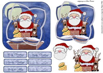 Santa Got Stuck in the Chimney