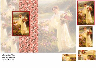 Gathering Flowers from the Garden