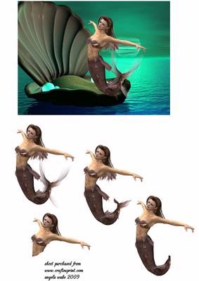 The Mermaid and Her Pearls