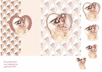 Loving Couple in Heart