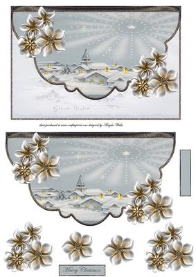 Christmas Star in the Sky Envelope Card